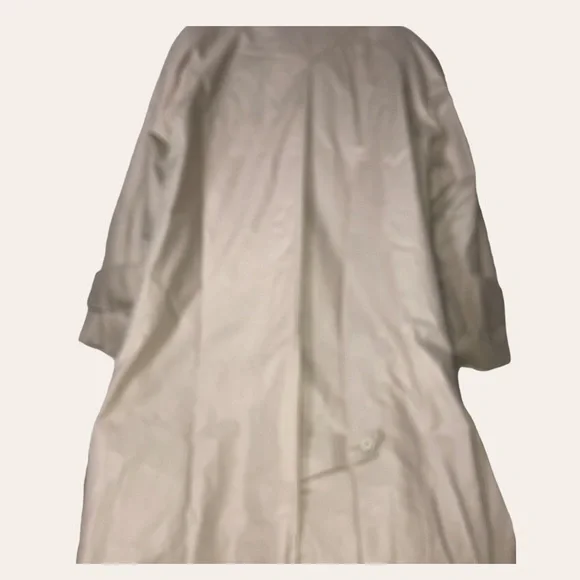 London Fog Trench Coat Beige Size 10 Regular - Picture 7 of 16